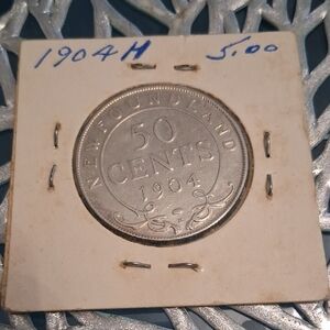 1904H Newfoundland FIFTY cents